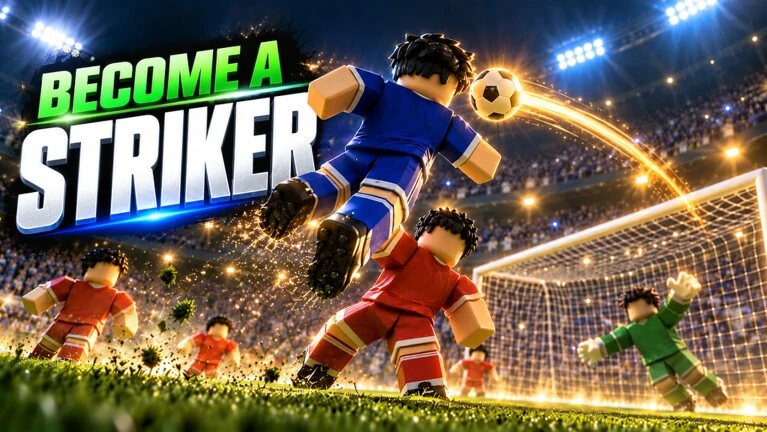 Become A Striker Roblox game thumbnail