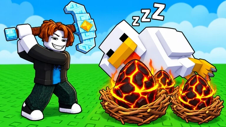 Break and Steal an Egg Roblox game thumbnail