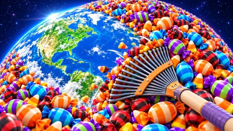 Clean All The Candy Roblox cover
