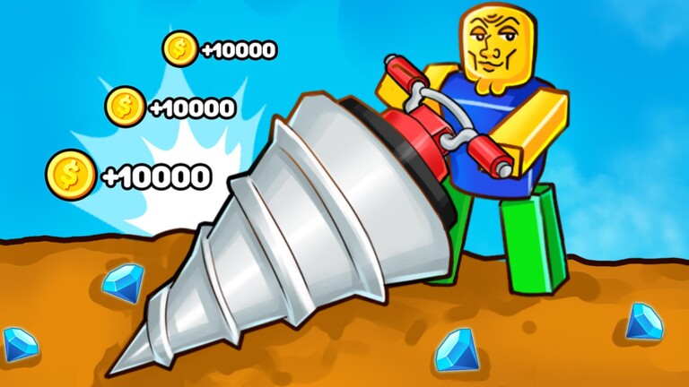 Clicker Mining Simulator Roblox game thumbnail