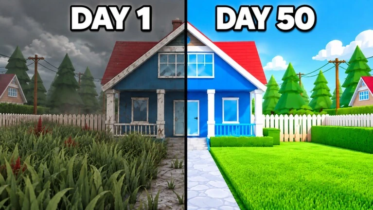 Cut all the Grass! Roblox cover