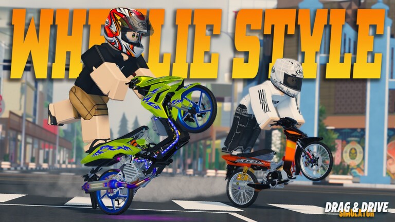 Drag Drive Simulator Roblox game thumbnail