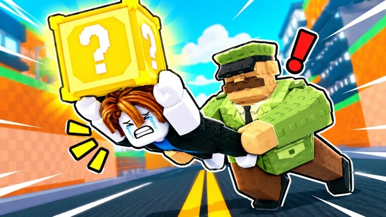 Escape Cops For Luckyblocks! Roblox cover