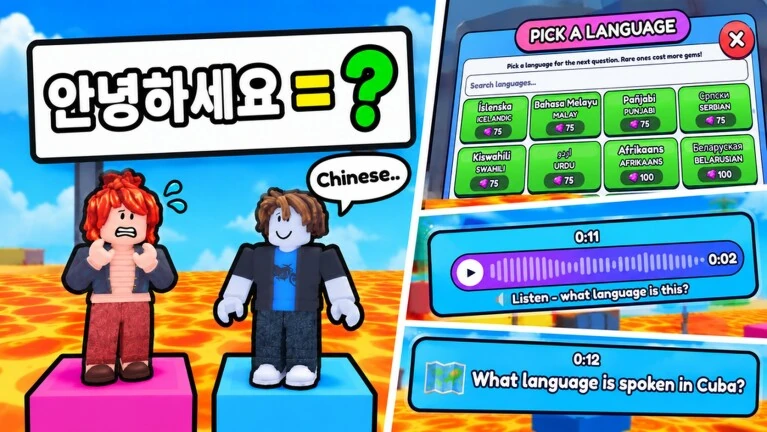 Guess the Language Roblox cover