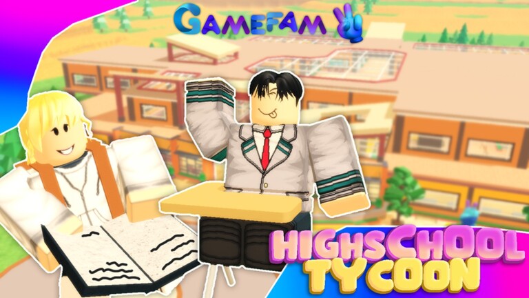 Highschool Tycoon Roblox game thumbnail