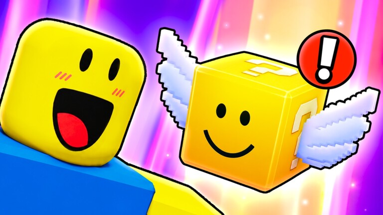 Lucky Block Rush Roblox game thumbnail