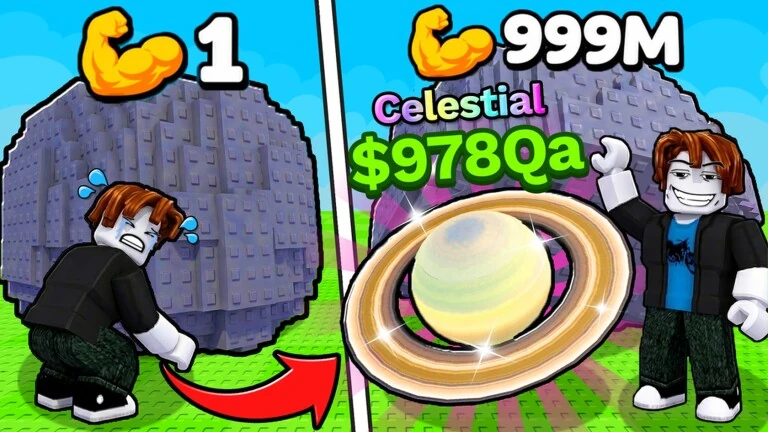 +1 Lift Rock for Treasure Roblox game thumbnail