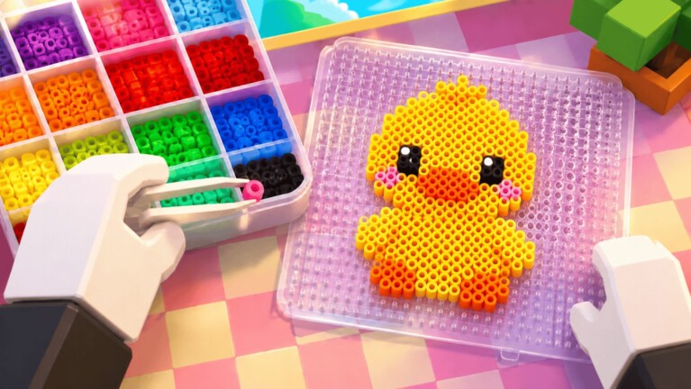 Perlerbeads Simulator Roblox game thumbnail