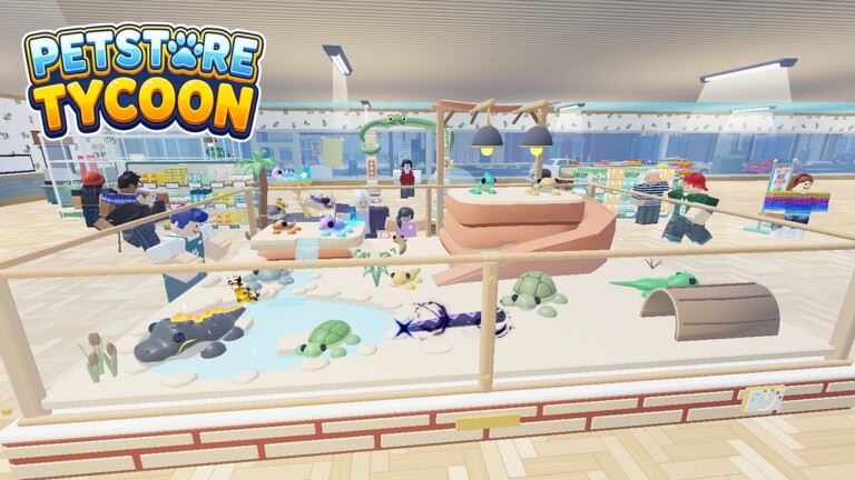 Pet Store Tycoon Roblox game thumbnail