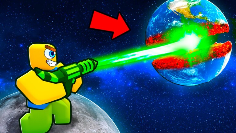 Planet Destroyers Roblox game thumbnail