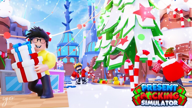 Present Packing Simulator! Roblox game thumbnail