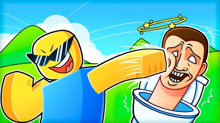 Punch a Toilet Roblox cover