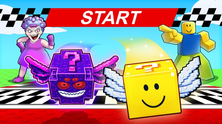 Race Your Lucky Block Roblox game thumbnail