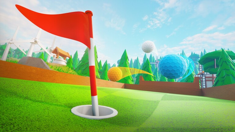 Super Golf! Roblox game thumbnail