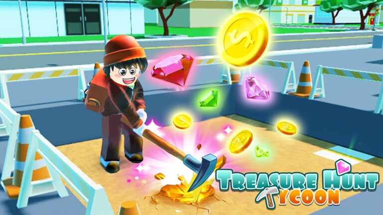 Treasure Hunt Tycoon Roblox game thumbnail