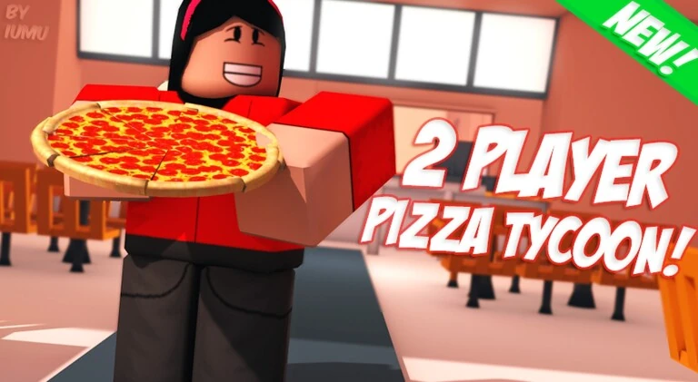 2 Player Pizza Tycoon Roblox cover