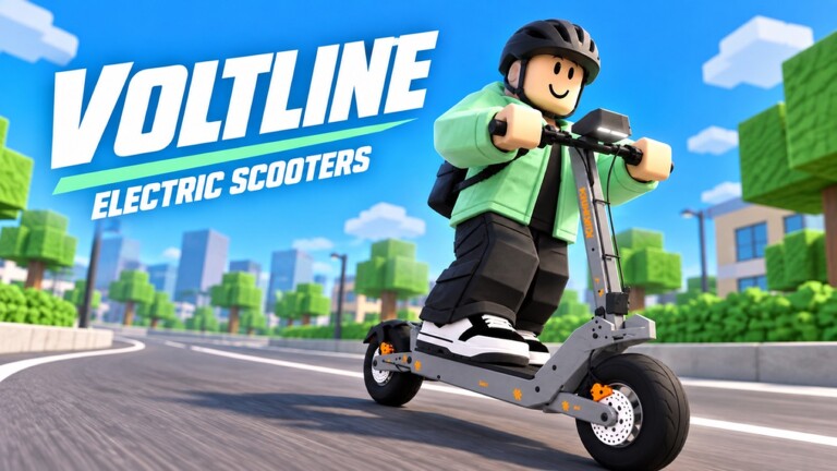 Voltline: Electric Scooters Roblox game thumbnail