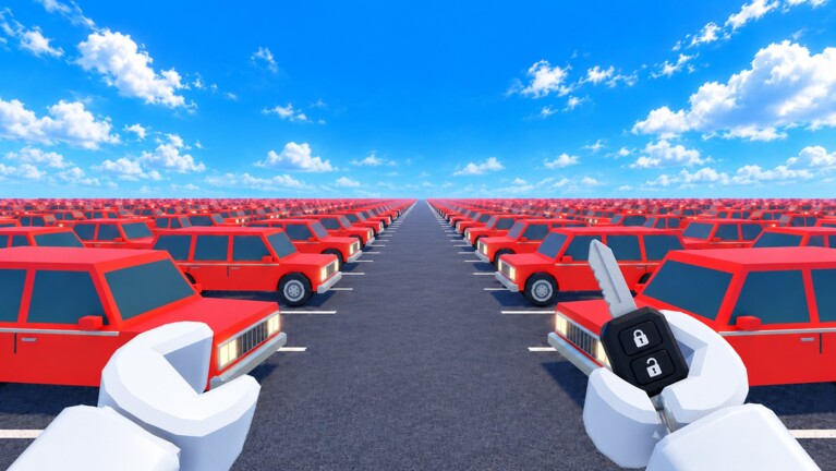 Where Did I Park? Roblox game thumbnail