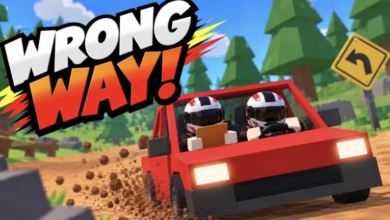 WRONG WAY! Roblox game thumbnail